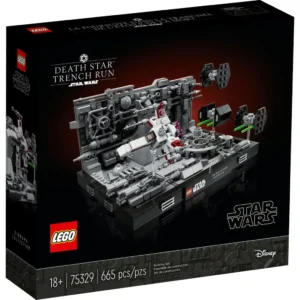 LEGO Star Wars 75329 Death Star Trench Run diorama