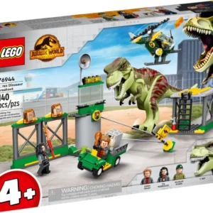LEGO Jurassic World 76944 T. rex dinosaurus ontsnapping